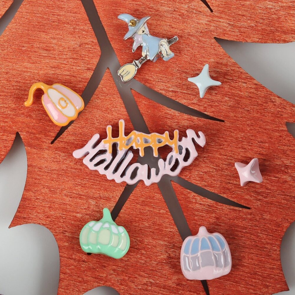 Origami Owl Halloween Set of 7 Pastel Charms